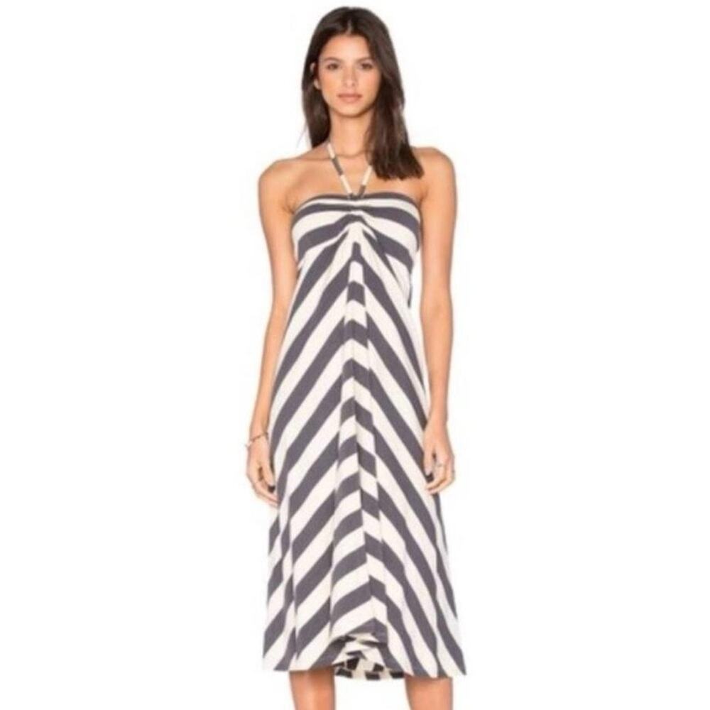 Patagonia stripe maxi skirt midi Dress granola gorpcore minimalist summer y2k